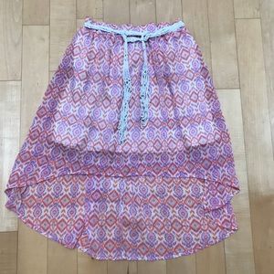 Patterned skirt